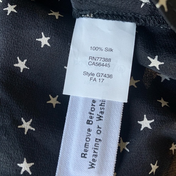 Madewell - Silk Shirt sz x-small NWOT - Picture 7 of 8